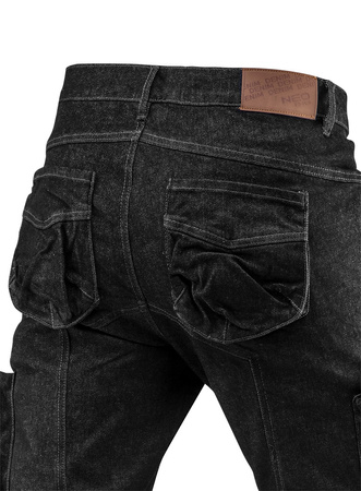 Spodnie robocze 5-kieszeniowe DENIM czarne, rozmiar M NEO 81-233-M
