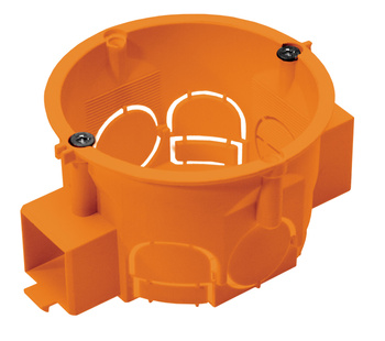 Puszka łączona płytka 60mm z wkrętami PK60 Pawbol A.0005LP