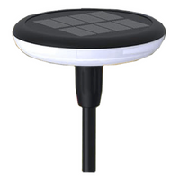 Ogrodowa solarna LED czarna wbijana SLO-3 4000K IP44 EC20737