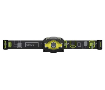Latarka czołowa LED 3W 220lm 100m bateryjna 3xAAA Emos P3536