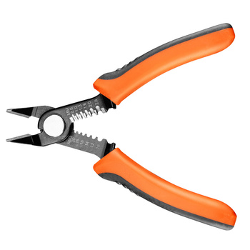 Szczypce precyzyjne boczne z sciągaczem do izolacji 140mm NEO 01-509