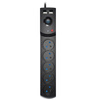 Listwa zasilająca przeciwprzepięciowa 5-gniazd + 2 x USB 1,5m czarna 10A 2300W W-100043