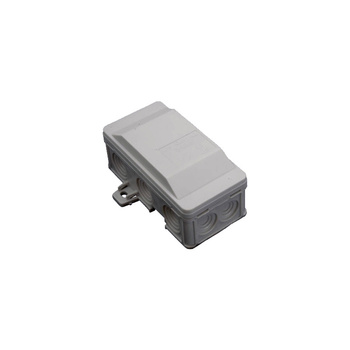 Puszka nadtynkowa hermetyczna IP54 szara klik 90x45 SEZ 6410-10