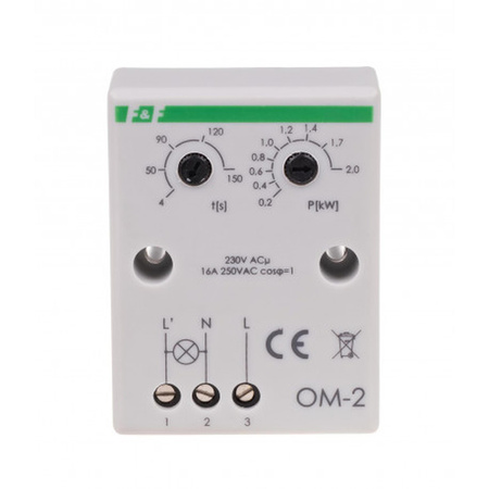 Ogranicznik poboru mocy natynkowy OM-2 F&F