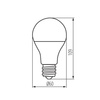 Żarówka LED RAPID MAXX 9,5W 1050lm 3000K E27 A60 Kanlux 22949