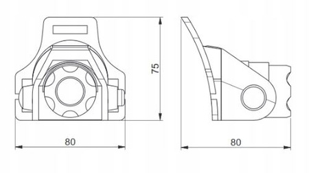 Latarka czołowa LED 6W 350lm 6400K 275m 3xAAA IP44 czarna na baterie GTV LT-LC6WT3-60