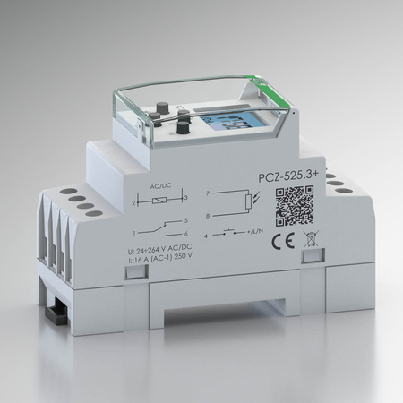 Zegar sterujący programowalny astronomiczny Sterowany przez NFC F&F PCZ-525.3 PLUS