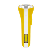 Latarka akumulatorowa LED żółta TEDI 3W+3W 6500K Ideus 03935