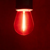 Żarówka LED 0,9W 20lm E27 ST45 do girlandy czerwona Kanlux 26049