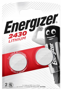 Bateria guzikowa litowa CR 2430 opk 2 szt Energaizer