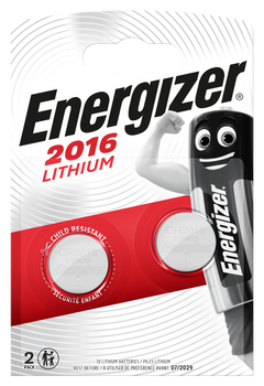 Bateria pastylkowa litowa CR 2016 Energizer op=2szt.