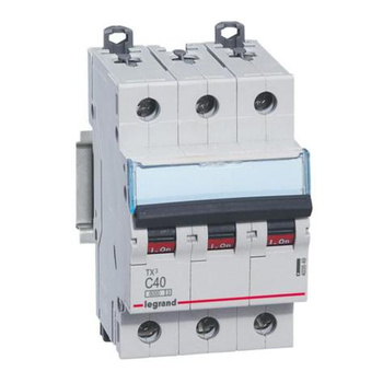 Wyłącznik nadprądowy 3P C 40A TX3 Legrand 403549