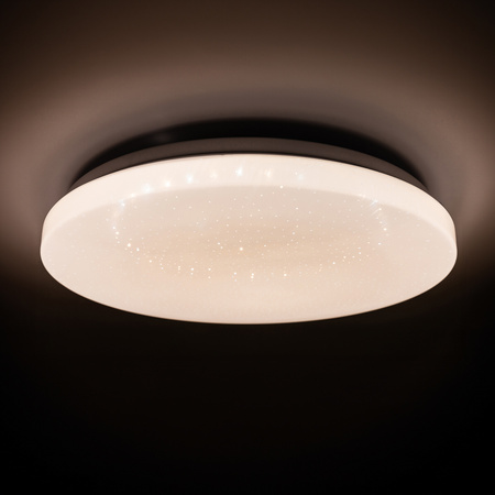 Plafon okrągły biały LED 16W star sky 1500lm 4000K SIMPLE VS-8000