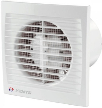 Wentylator domowy fi 100 230V 5,6 78m3/h 34dB ścienny standard Vents (STYL S) 100S