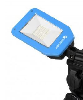 Naświetlacz warsztatowy LED ze statywem 40W 10 000lm 6500K Hogert HT1E455
