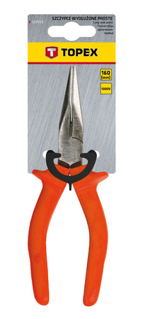 Szczypce wydłużone proste 1000V 160 mm Topex 32D513