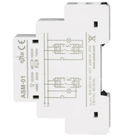 Automat schodowy 16A 230V AC 4000VA 1Z 10 s do 10 min ASM-01 Zamel EXT10000004