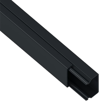 Korytko kablowe czarne 15 x 25mm MKI AKS 111322 2mb=1szt