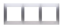 Ramka 3-krotna srebrny mat Simon 54 DR3/43 Kontakt-Simon