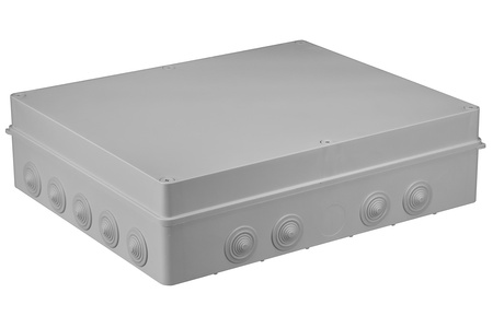 Puszka natynkowa hermetyczna IP55 szara 18 -dławików 460x380x120mm Pawbol S-BOX 806