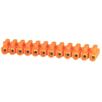 Listwa zaciskowa gwintowa 12-torowa 6mm pomarańczowa LTF 12-6 Simet 21412108