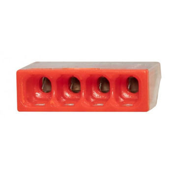 Szybkozłączka instalacyjna do drutu 4 x 2,5 mm2 F-elekro F2.0075