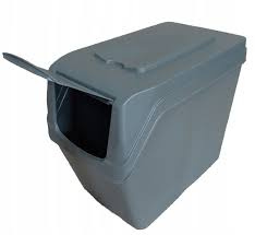 Zestaw koszy na smieci szary 3 x 20L Sortibox Keden ISWB20S3-405U