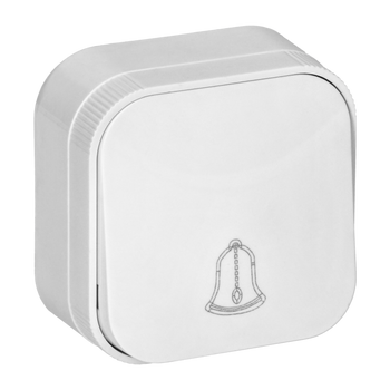 Przycisk dwonek biały N/T ToDo IP20 biały OR-OE-7204/W