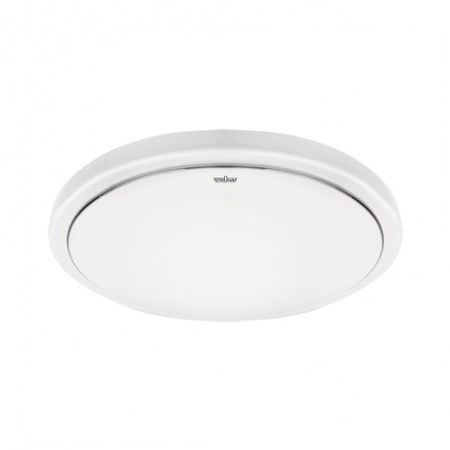 Plafon okrągły biały z czujnikiem ruchu SOLA LED C SLIM MVS 24W 1625lm 4000K IP44 Ideus 03756