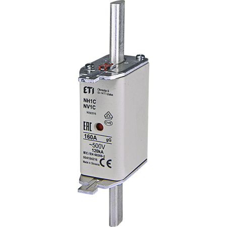 Wkładka bezpiecznikowa NH1C 160A gG ETI 004184216