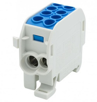 Złączka szynowa niebieska HLS 125A-2 (1x35,1x25 / 1x35,1x25) F-elektro F2.0526