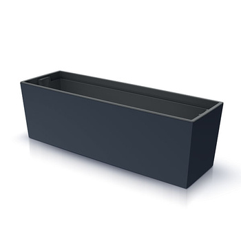 Doniczka z wkładem antracytowa URBI CASE DUC600T-S433