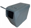 Zestaw koszy na smieci szary 3 x 20L Sortibox Keden ISWB20S3-405U