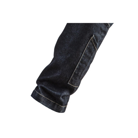 Spodnie Robocze Męskie r. XXXL - Seria DENIM Stretch MOCNE granatowe NEO 81-229-XXXL
