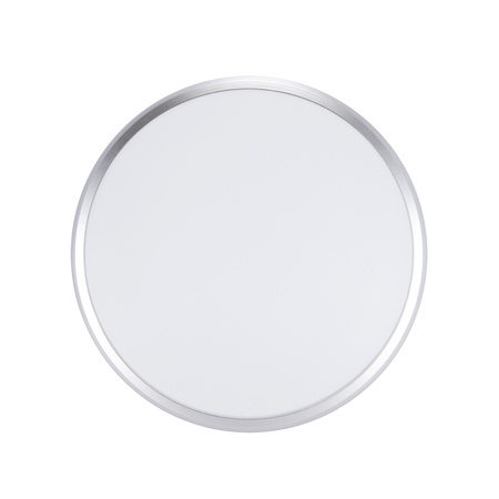 Plafon hermetyczny srebrny PLANAR LED 18W 1980lm 4000K Ideus 03839
