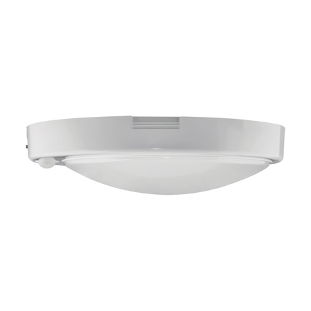 Plafon okrągły biały z czujnikiem ruchu LOPEZ LED S 18W 1600lm 4000K 03594 Strühm