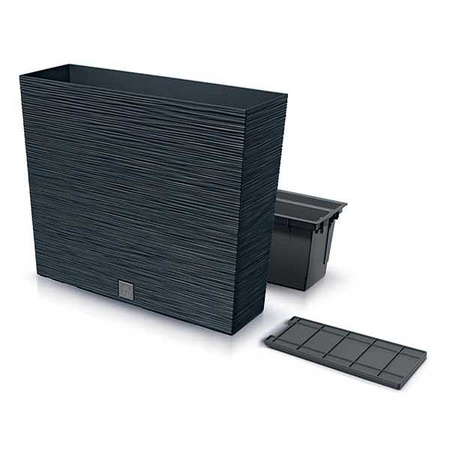 Doniczka z wkładem antracytowa FURU CASE TOWER DFC600T-S433