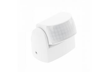 Czujnik ruchu biały współpracuje z LED CR-9 mini.1200W 240V 180st/360st 12m IP65 GTV CR-CR9M00-00
