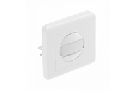 Czujnik ruchu biały LED CR-14 500W 240V 160st.9m IP20 GTV CR-CR1400-00