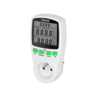 Jednotaryfowy kalkulator energii z wyświetlaczem LCD wbudowany akumulator EM-4 ORNO