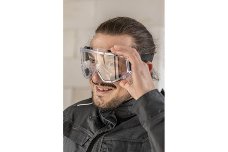 Gogle ochronne transparentne uniwersalne MESSEKEN Hogert HT5K025