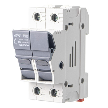 Rozłącznik bezpiecznikowy 32A 10 x 38mm 2P 1000V DC  APV-SPB-2P
