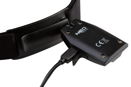 Latarka czołowa LED akumulatorowa USB 180lm NEO 99-069