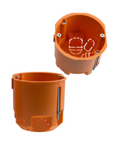 Puszka głęboka do regipsu z wkrętami 60mm PK68 Pawbol A.0040P/68