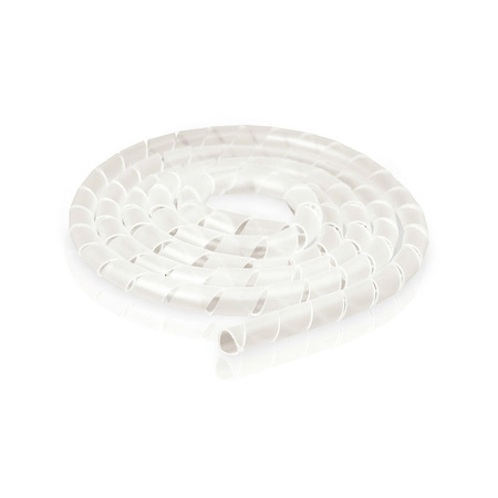 Wąż spiralny 12mm biały GST-12 TRYTYT opk=10mb