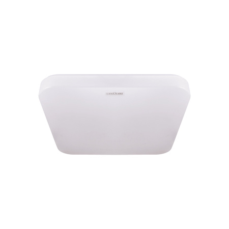 Plafon kawdratowy biały URANIA LED D 12W 1320lm 4000K IP44 Strühm 03918 