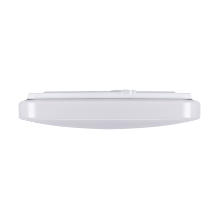 Plafon kwadratowy biały SOLA LED D SLIM 20W 1360lm 4000K IP44 03512 Strühm