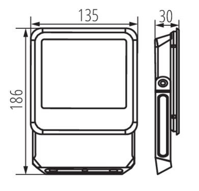 Naświetlacz IQ-LED 30W 4000K 3450lm IP65 Kanlux 33882