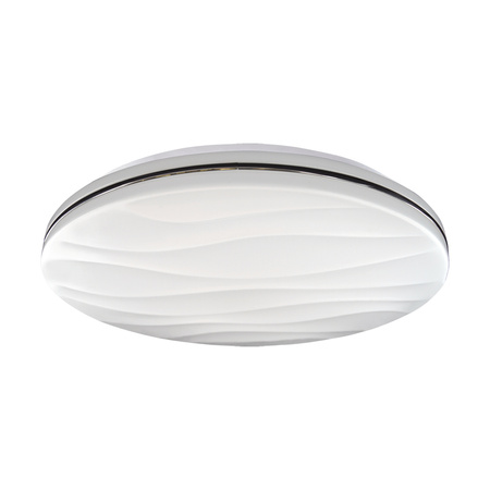 Plafonokrągły biały KLARA LED C 19W 1650lm 4000K IP44 03592 Strühm