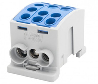 Złaczka szynowa niebieska HLK 125A-3 (1x35,2x25 / 1x35,2x25) F-elektro F2.0378